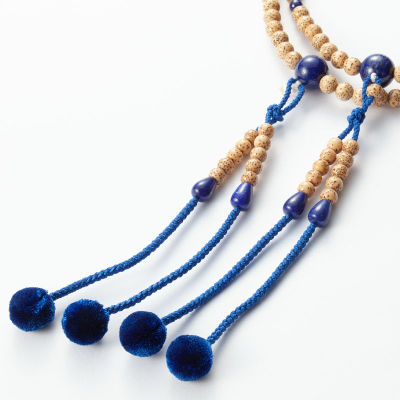 星月菩提樹 丸 尺二 瑠璃 | 珠数屋四郎兵衛オンラインショップ【公式】